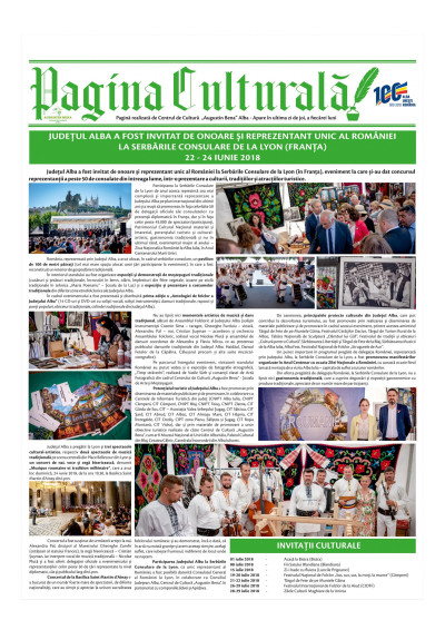 Pagina culturală