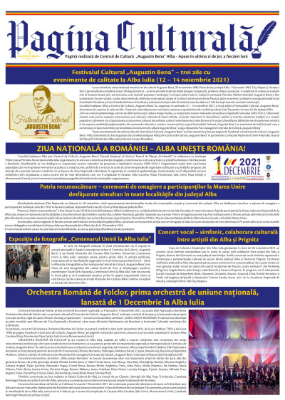 Pagina culturală