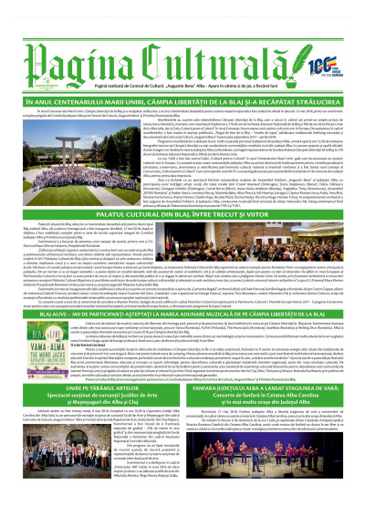Pagina culturală