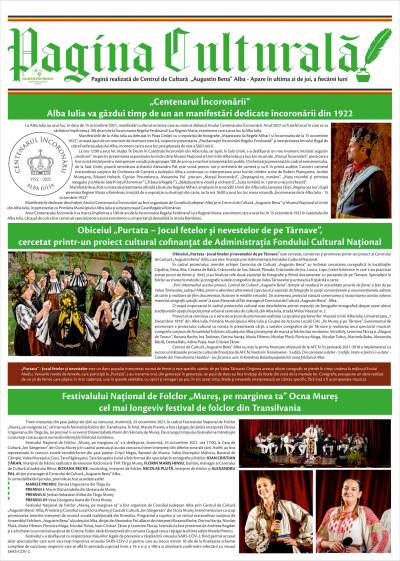 Pagina culturală