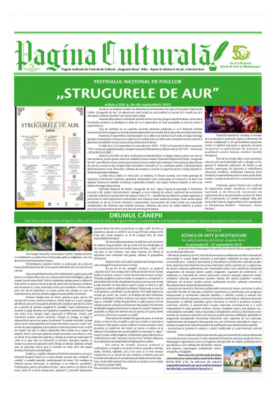 Pagina culturală