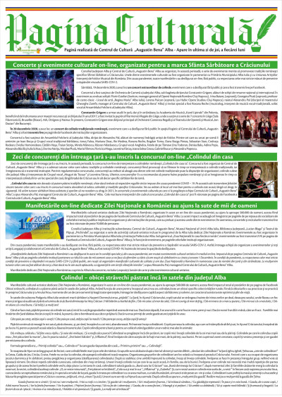 Pagina culturală