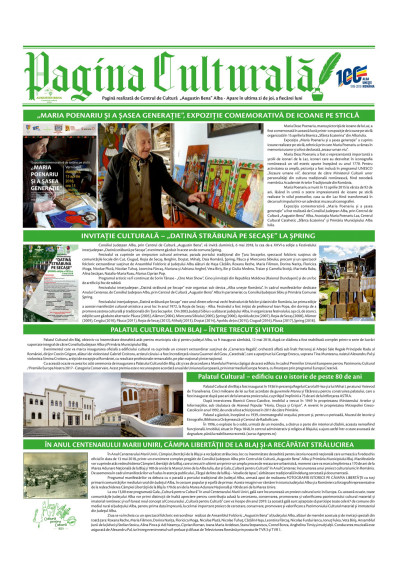 Pagina culturală